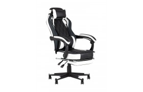 Кресло игровое Stool Group TopChairs Virage Черный/Белый