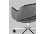 Кресло компьютерное Stool Group Кларк Велюр серый от производителя