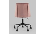 Кресло компьютерное Stool Group Сиана Велюр розовый фото