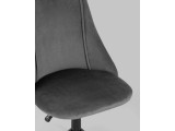Кресло компьютерное Stool Group Сиана Велюр серый распродажа