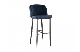 Стул барный Stool Group Оскар Вельвет сине-зеленый